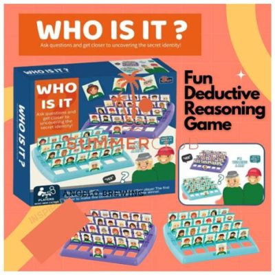 Guess Who? A Classic Deduction Game for Hours of Family Fun!